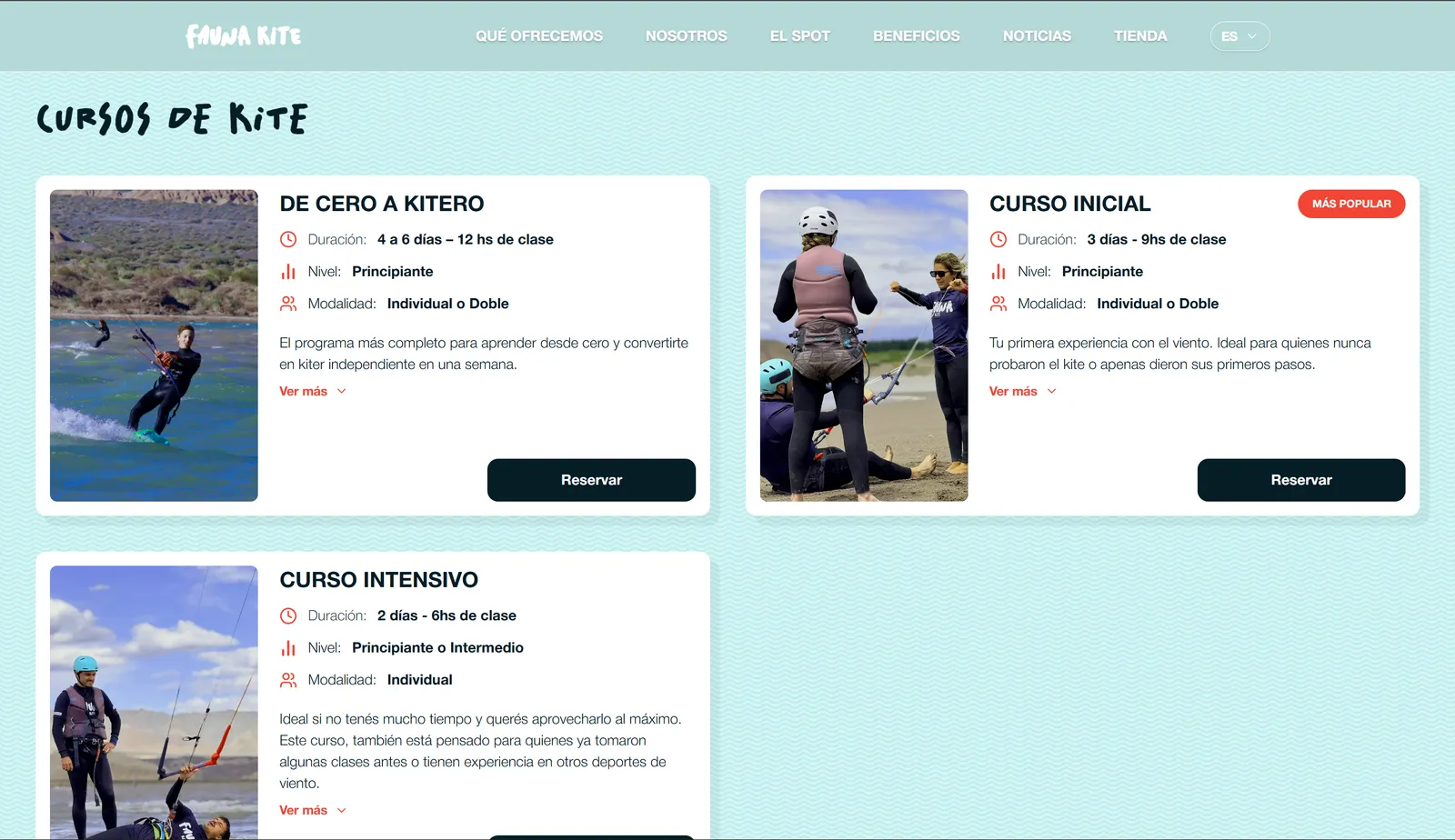 Fauna Kite home page
