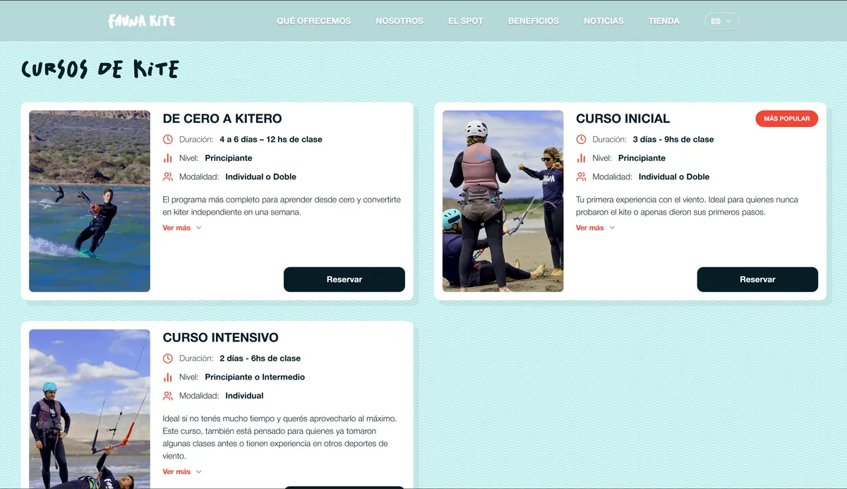 Fauna Kite home page